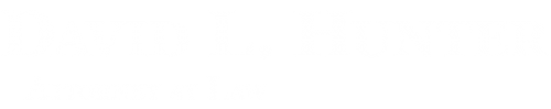 David L. Hunter Attorney At Law